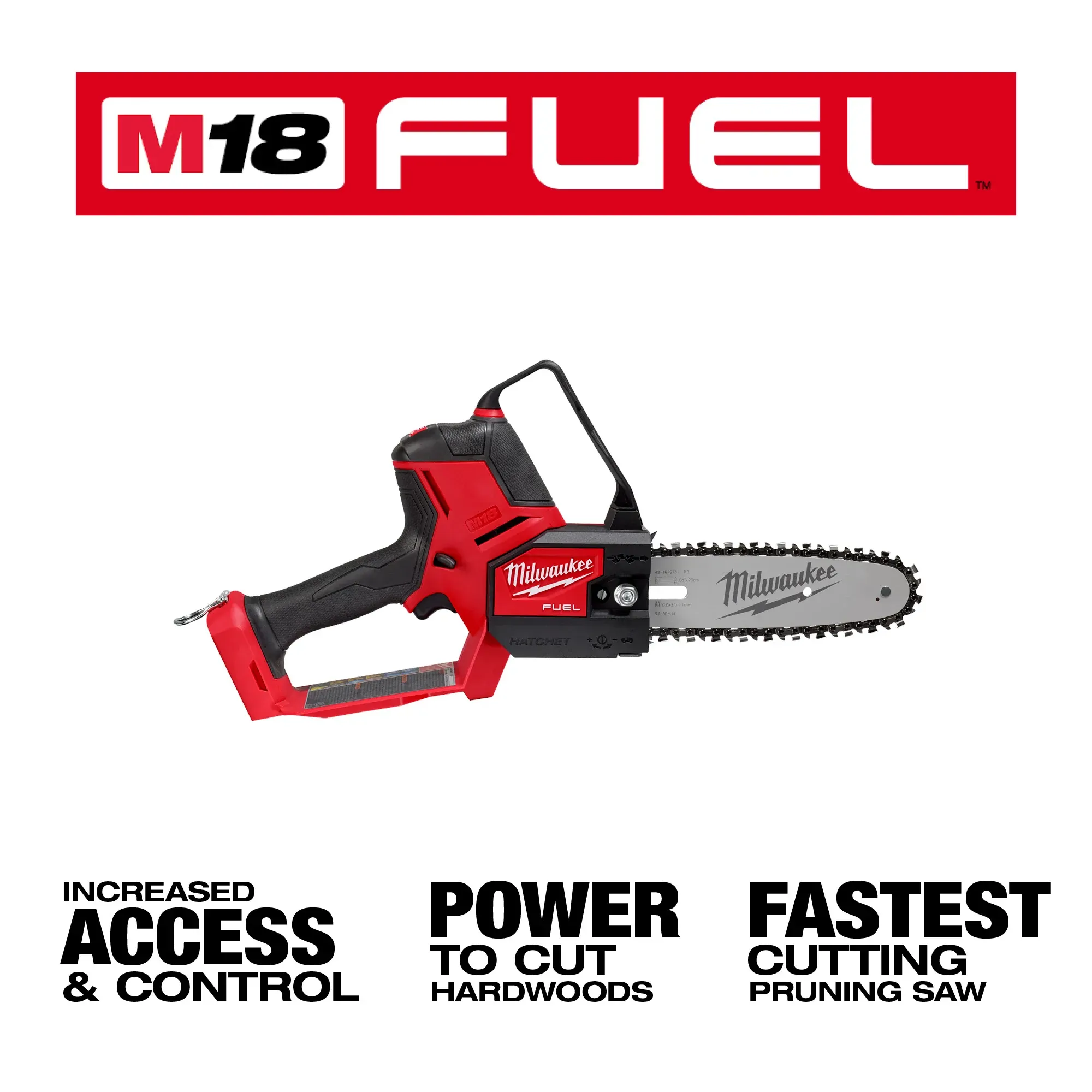 Milwaukee M18 FUEL HATCHET 8" Pruning Saw from Columbia Safety